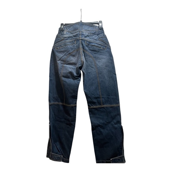 EB Denim Moto in Bella Notte, size XS NWT sold out online $695 Retail - Picture 5 of 16